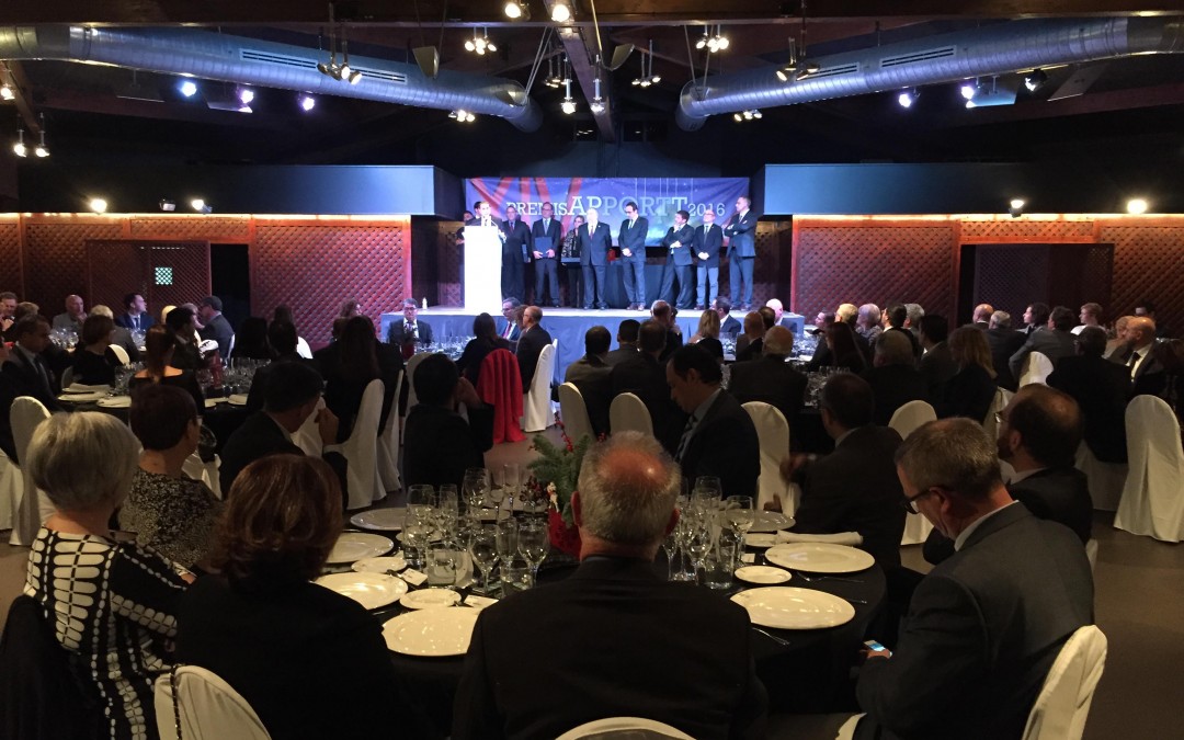 XIV Premios APPORTT – La Boella 2016